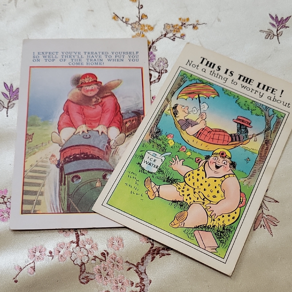 Antique Unused Humorous Postcards